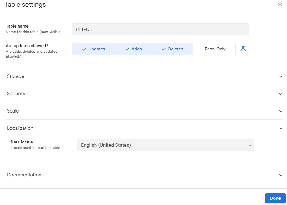 Localisation sur AppSheet