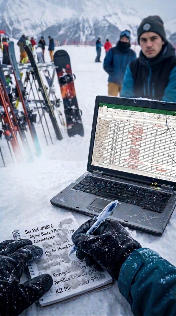 Difficultés logistiques gestion de prêt de matériel outdoor sur fichier Excel partagé et papier